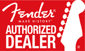 Fender Authorized Dealer badge