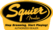 Squier Authorized Dealer